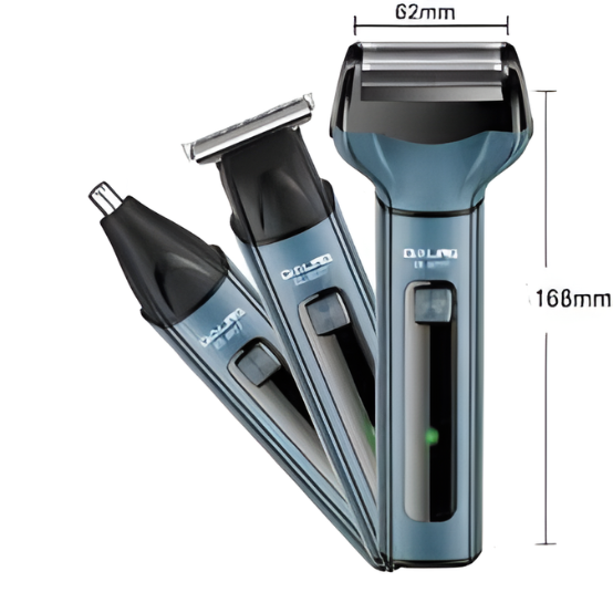 Shaver Daling Professional 3 In 1 German Technology Electric Men‘s Grooming Kit Hair Clipper