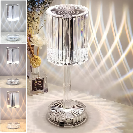 Luxury at Your Fingertips: The Touch-Activated Crystal Night Light